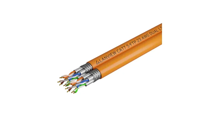 Lanview Lvn122510 Networking Cable Orange 500 M Cat7 S Ftp S-stp