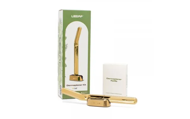 Leaf Shave Dermaplaner Kit Gold