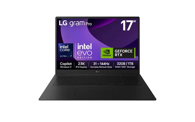 Lg Gram Pro 17z90tr-e 17 Hybrid Ai Laptop - Intel Core Ultra 7
