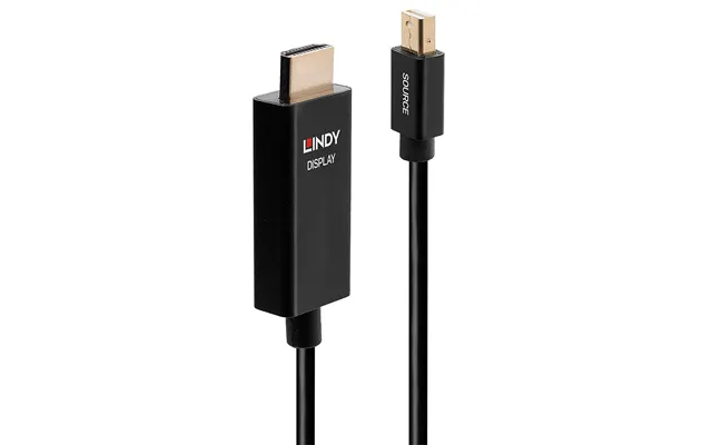 Lindy 0.5m Active Mini Displayport To Hdmi Cable With Hdr