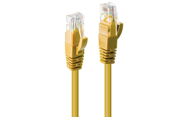 Lindy 0.5m Cat6 U Utp Network Cable. Yellow product image