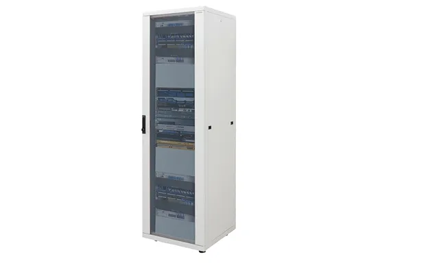 Logilink D16s66g Rack Cabinet 16u Freestanding Rack Grey