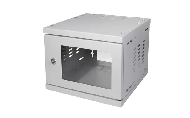 Logilink W06z33g Rack Cabinet 4u Wall Mounted Rack Grey