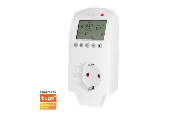 Logilink Wifi Smart Thermostat Socket. Tuya Compatible. Cee 7 3
