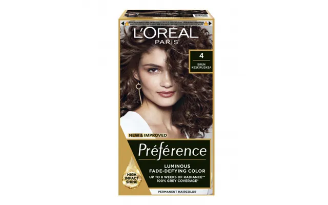 L'oréal Paris Preference Permanent Hair Color 4 Brown