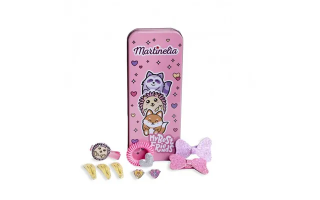 Martinelia Tin Box Hair Accessory Set For Girls Best Friends