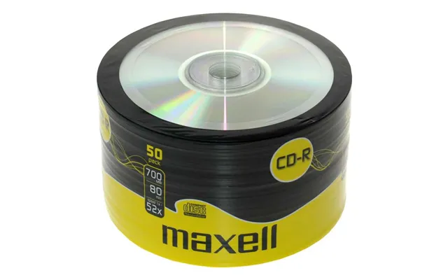 Maxell 624036 Blank Cd Cd-r 700 Mb 52x 50 Pc S