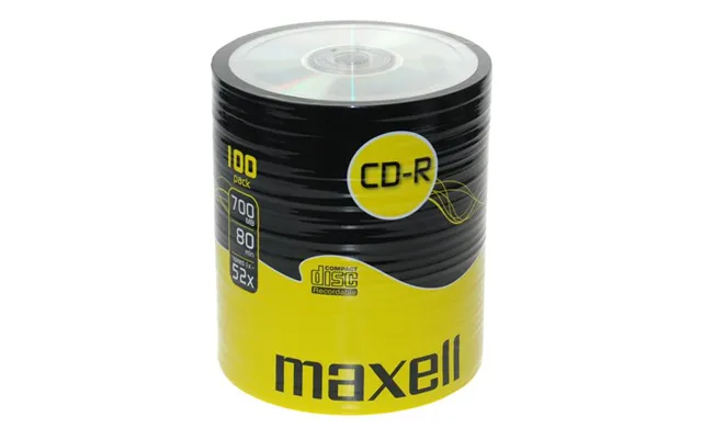 Maxell Cd-r 80xl 52x 100 Pack 700 Mb 100 Pc S