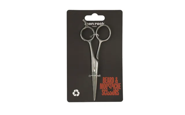 Men Rock Moustache And Beard Scissors 1pcs