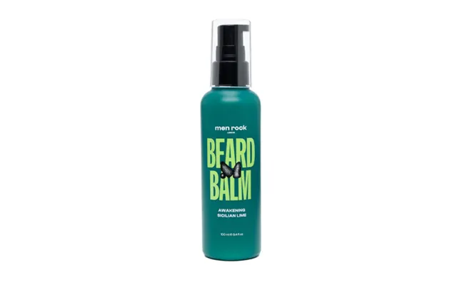 Men Rock Sicilian Lime And Coffeine Beard Balm 100ml