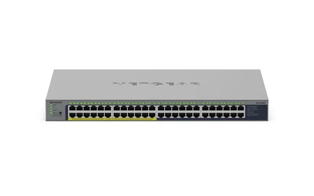 Netgear Gs748pp Unmanaged Gigabit Ethernet 10 100 1000 Power Over Et