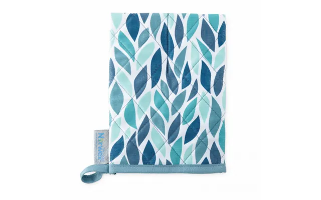 Norwex Window Cloth Mitt Leaves Pattern