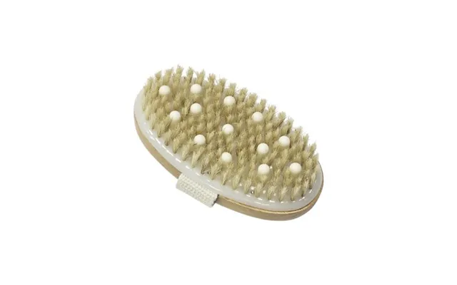 Nuum Cosmetics Dry Exfoliating Body Brush With Soft Massage Beads 1pcs