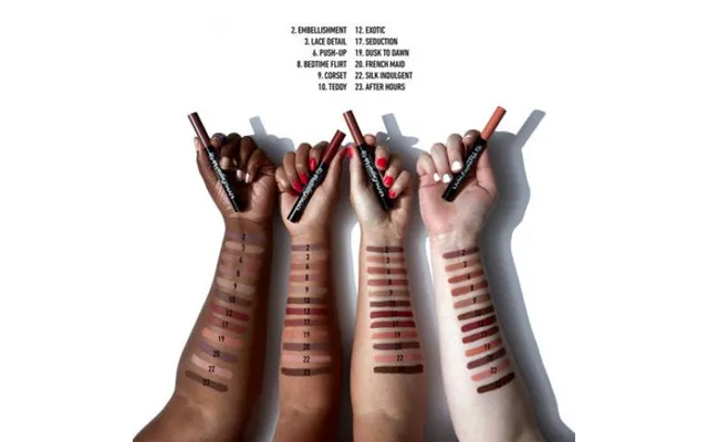 Nyx Professional Makeup Lingerie Push-up Long-lasting Lipstick Exotic