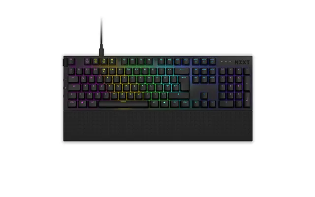 Nzxt Function Keyboard Universal Usb Qwerty Uk English Black