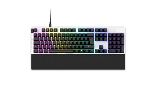 Nzxt Function Keyboard Universal Usb Qwerty Uk English White