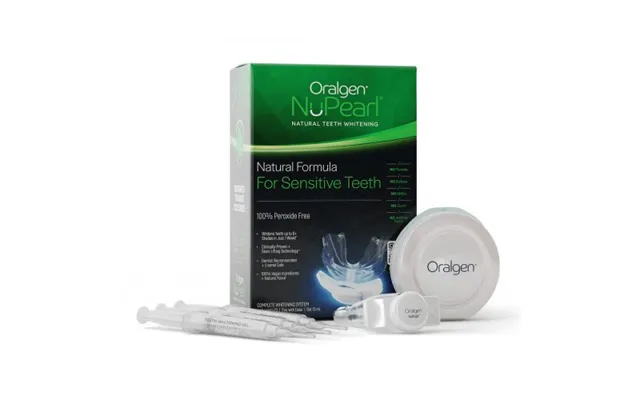 Oralgen Nupearl 32x Peroxide Free Advanced Teeth Whitening System