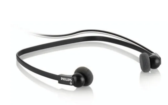 Philips Lfh0234 Headphones Wired Neck-band Music Black