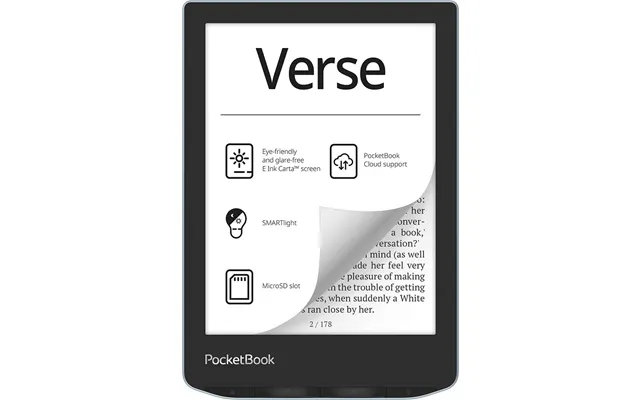 Pocketbook Verse E-book Reader 8 Gb Wi-fi Black. Blue
