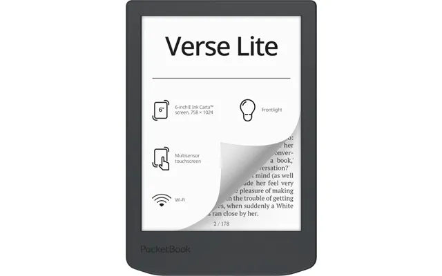 Pocketbook Verse Lite E-book Reader Touchscreen 8 Gb Wi-fi Grey