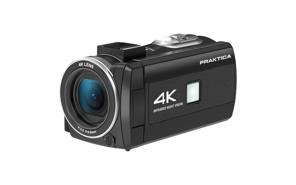 Praktica Z180ir 4k Camcorder 18x Digital Zoom Infra Red Uhd - Black