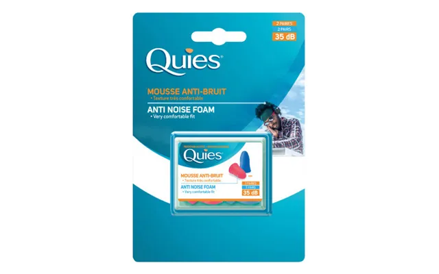 Quies Protective Ear Plugs 2 Poros