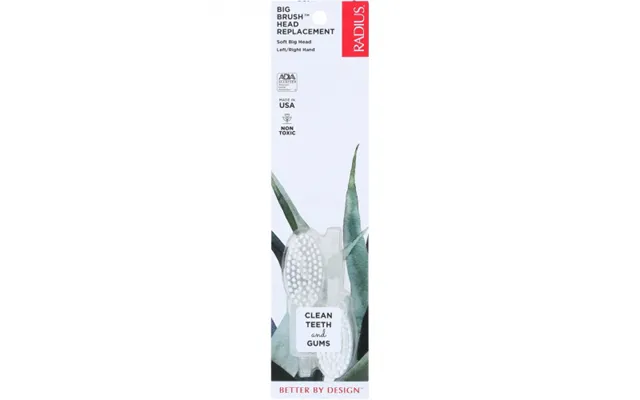 Radius Radius Big Brush Replacement Heads Soft product image