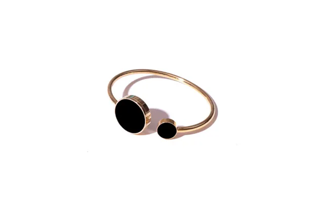 Savoni Boutique Eclipse Rose Gold Fragrance Bracelet Black