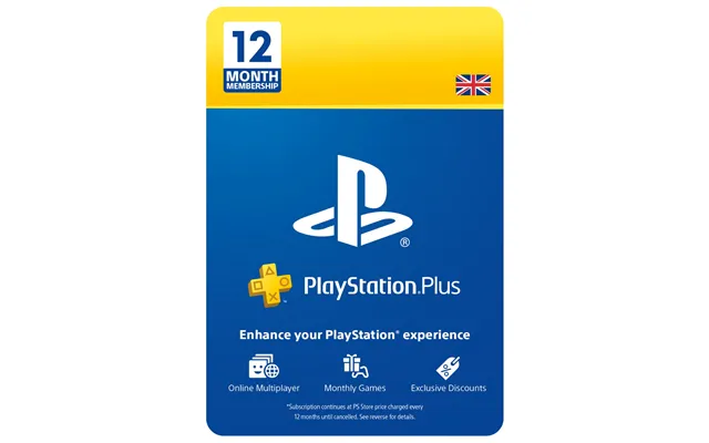 Sony Playstation Plus Card - 365 Days