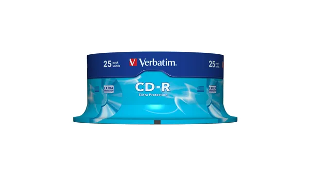 Verbatim Cd-r Extra Protection 700 Mb 52x 25 Pc S