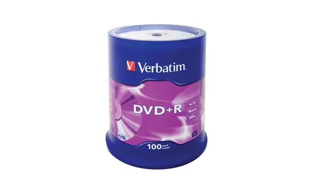 Verbatim Dvd R Matt Silver 4.7 Gb 100 Pc S