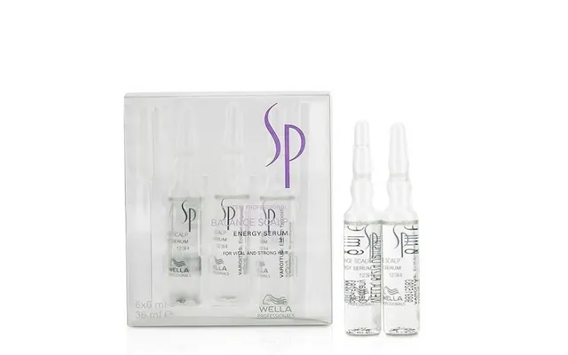 Wella Sp Balance Scalp Energy Serum Vials 6x6ml