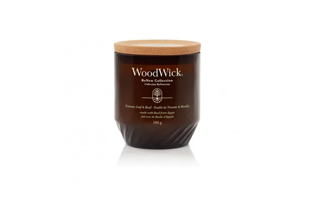 Woodwick Tomato Leaf & Basil Candle Medium