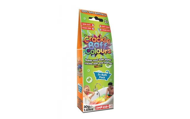 Zimpli Kids Crackle Baff Colours Kit 3 Pcs.