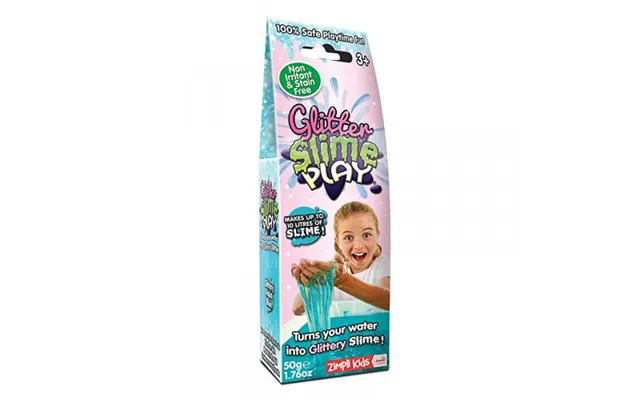 Zimpli Kids Glitter Slime Play Set Aqua