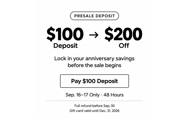 Laserpecker 9th Anniversary Presale Deposit 100 For 200 Off - 100 For 200 Off