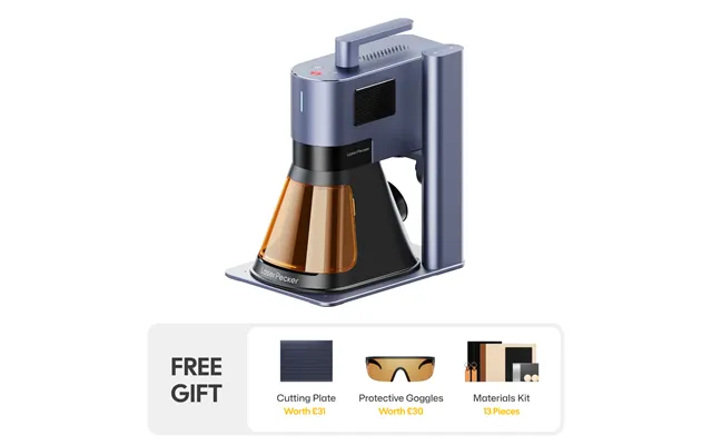 Laserpecker Lp5 - The Smart 20w Fiber Diode Laser Engraver