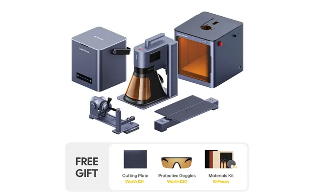 Laserpecker Lp5 - The Smart 20w Fiber Diode Laser Engraver