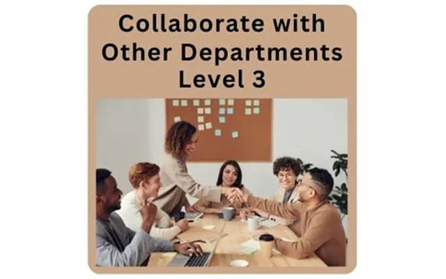 Collaborate With Other Departments Level 3 Online Training Course - Cpd Accredited