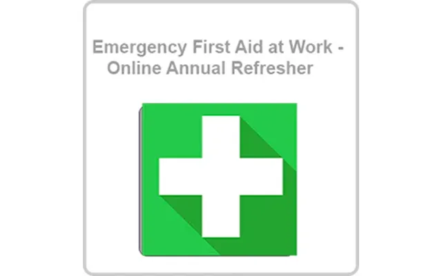 Emergency First Aid At Work - Online Annual Refresher Video Based Cpd Certified Online Course