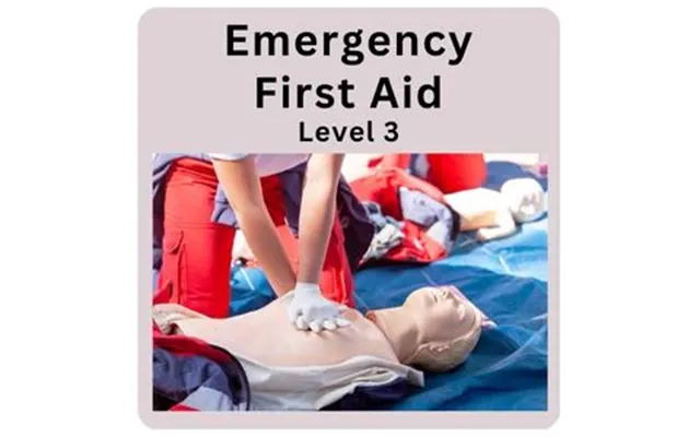 Emergency First Aid Level 3 Online Course - Cpd Accredited