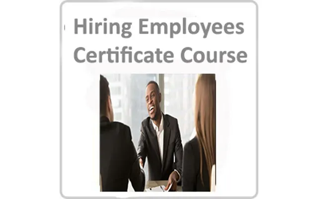 Hiring Employees Certificate Course