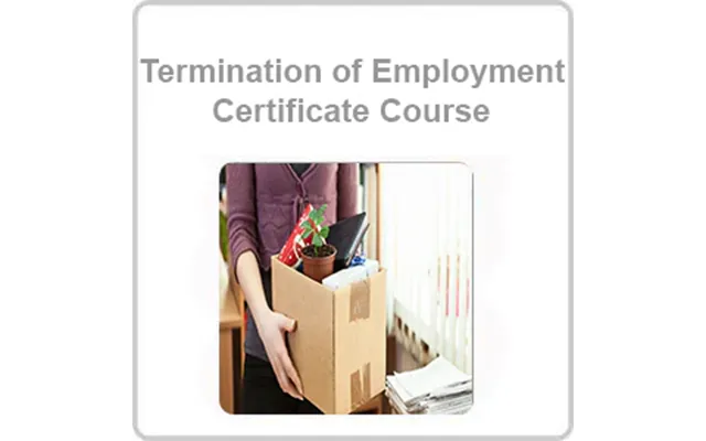 Termination Of Employment Certificate Course