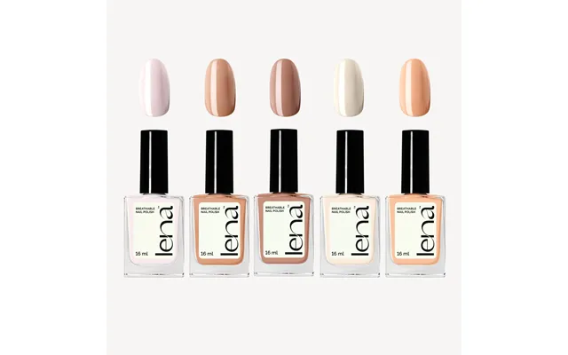 Lena Breathable Nail Polish Bundle - A Nude For Every Outfit