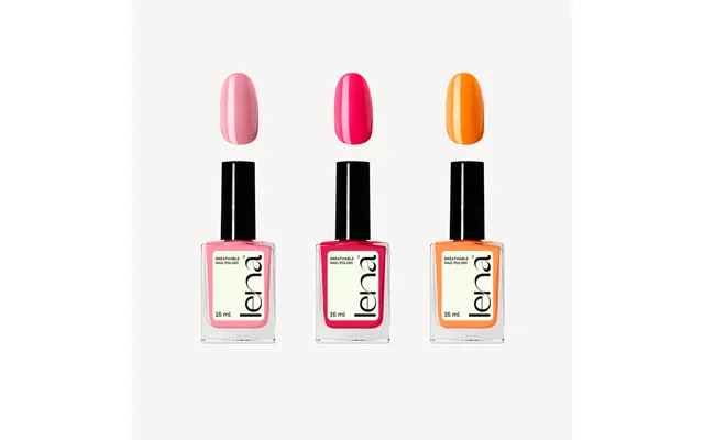 Lena Breathable Nail Polish Bundle - Heatwave Behaviour
