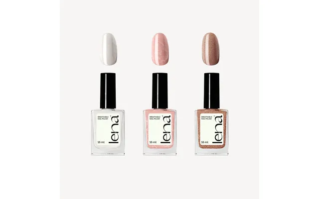 Lena Breathable Nail Polish Bundle - Holy Gloss