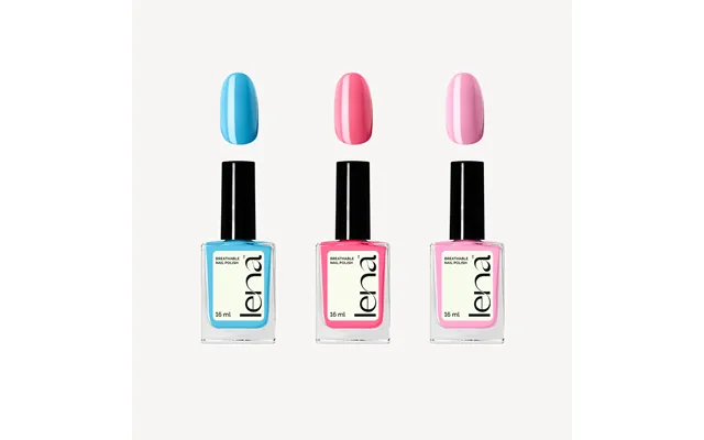 Lena Breathable Nail Polish Bundle - Moon & Mosaic