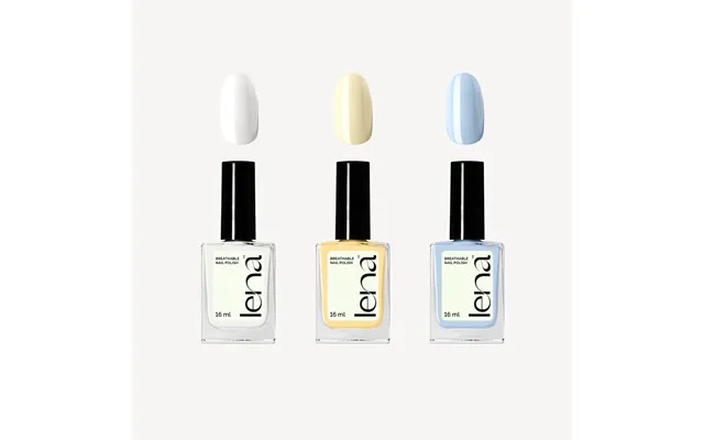 Lena Breathable Nail Polish Bundle - Poolside, But Make It Modest