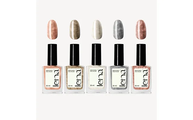 Lena Breathable Nail Polish Bundle - The Sassy Shimmer