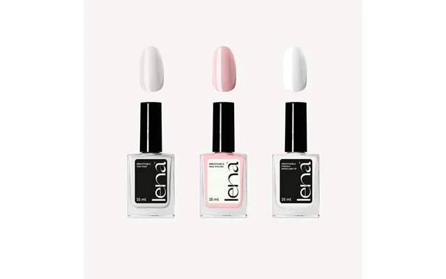 Lena Breathable Nail Polish - French Manicure Set 03